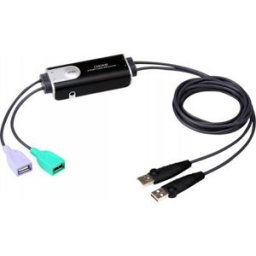 Aten commutateur km câble boundless usb à 2 ports