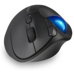 Kensington pro fit ergo tb450 souris bureau droitier rf sans fil + bluetooth trackball 1600 dpi