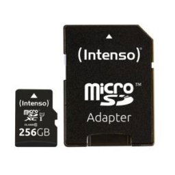 Intenso microsd karte uhs-i premium 256 go classe 10
