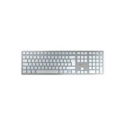 Cherry kw 9100 slim for mac clavier universel usb + bluetooth azerty français argent