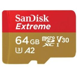 SanDisk extreme 64 go microsdxc uhs-i classe 10