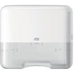 TORK Mini-distributeur essuie-mains pliés, plastique, blanc