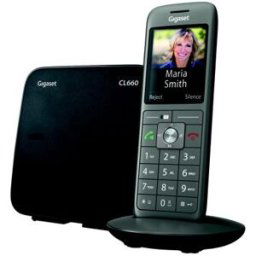 Siemens Gigaset cl660 téléphone analog/dect identification de l'appelant gris
