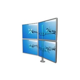 DATAFLEX Support à fixer / pincer Viewmate 52622 - 4 écrans