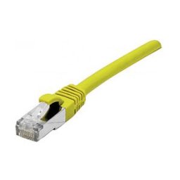 - Câble de réseau jaune 2 m cat6a f/utp (ftp)