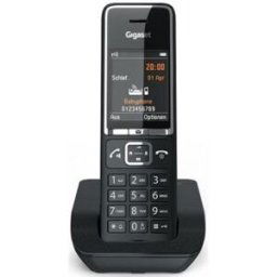 Siemens Gigaset comfort 550 téléphone téléphone analog/dect identification de l'appelant noir