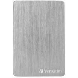 Verbatim disque dur portable mince store ?n? go alu 1 to argenté