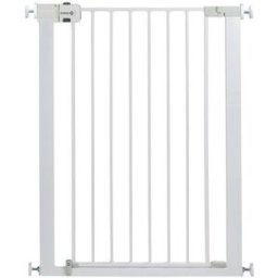 Safety 1st Barrière de sécurité Easy close ultra-haute métal blanc