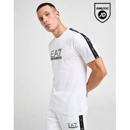 JD Sports EA7 Emporio Armani T-shirt Tape Large Logo Homme - White, White