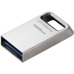 Kingston DataTraveler® Micro Clé USB au détail 128 GB argent DTMC3G2/128GB USB 3.1 (Gen 1)