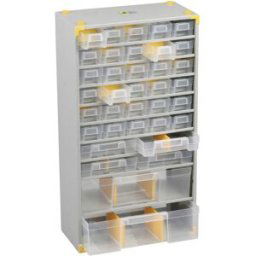 Allit Casier de rangement (L x l x H) 300 x 140 x 565 mm Nombre de compartiments: 36 Contenu 1 pc(s)