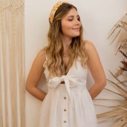 Robe Céleste CAMOMILLE Blanc EU XXL,EU S,EU M,EU L,EU XL,EU XS femmes