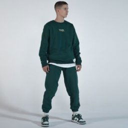 Sweat-shirt THEAD. SYDNEY SWEAT Vert EU XXL,EU S,EU M,EU L,EU XL,EU XS hommes