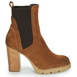 Bottines Maison Minelli VANILLA Marron 40,41 femmes