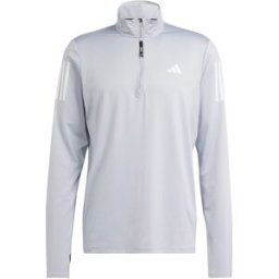 Veste de survêtement 1/2 zippé adidas Own the Run Gris XS Homme