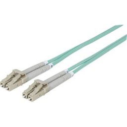 Câble de raccordement FO Intellinet 750080 [1x LC mâle - 1x LC mâle] 50/125 µ Multimode OM3 5.00 m