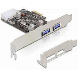 Delock 2x USB 3.0 PCI Express card 2 ports Carte PCI-Express PCIe