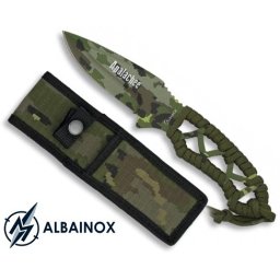 Couteau 20cm camouflage militaire - Full tang tout acier