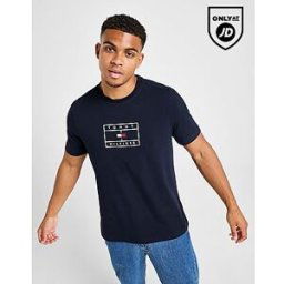 JD Sports Tommy Hilfiger T-shirt Large Flag Graphique Homme - Navy, Navy