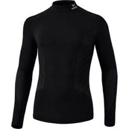 Maillot de compression manches longues col montant Erima Athletic Noir M Homme
