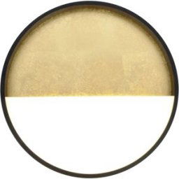 ECO-Light 9350 M GO VISTA Plafonnier LED LED 32 W or, noir