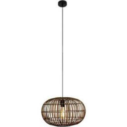 ECO-Light BAMBOO 9510 S1-L-D BA Luminaire à suspendre E27 bambou, marron