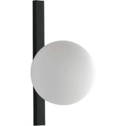 ECO-Light Wandleuchte 9110-AP1 NERO Applique E14 blanc, noir