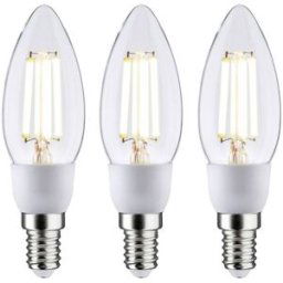 Paulmann 29133 LED CEE A (A - G) E14 2.5 W blanc chaud (Ø x H) 35 mm x 113 mm 3 pc(s)