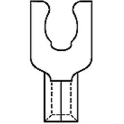 Molex 190980050 Cosse à fourche 2000 pc(s) Tape