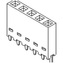 Molex Barrette femelle encastrable (standard) 901471112 18 pc(s) Tube
