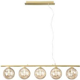 ECO-Light NEPTUN 9120-SQ5 GO Luminaire à suspendre G9 laiton, champagne