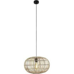 ECO-Light BAMBOO 9510 S1-L-H BA Luminaire à suspendre E27 bambou, naturel