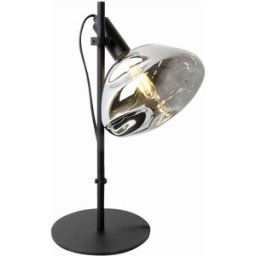 ECO-Light BEUEL 9530-L1 NERO Lampe de table E14 noir