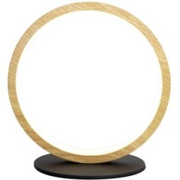 ECO-Light KASHIBA 9210-L1 NERO Lampe à LED de table LED LED 9 W noir, bois
