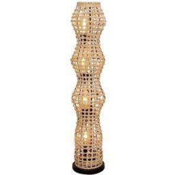 ECO-Light CAPELLA 9520 PT4 RT Lampe sur pied E27 rotin, naturel