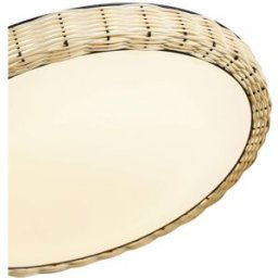 ECO-Light 9370 L RT MAY Plafonnier LED LED 24 W bois, noir