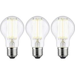 Paulmann 29220 LED CEE A (A - G) E27 5 W blanc chaud (Ø x H) 60 mm x 106 mm 3 pc(s)