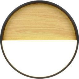 ECO-Light 9350 S WO VISTA Plafonnier LED LED 25 W bois, noir
