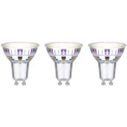 Paulmann 29193 LED CEE A (A - G) GU10 réflecteur 2.5 W blanc chaud (Ø x H) 50 mm x 54 mm 3 pc(s)