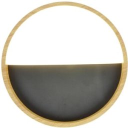 ECO-Light 9350 M NERO VISTA Plafonnier LED LED 32 W noir, bois