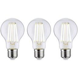 Paulmann 29132 LED CEE A (A - G) E27 4 W blanc chaud (Ø x H) 60 mm x 105 mm 3 pc(s)