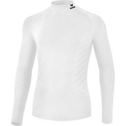 Maillot de compression manches longues col montant Erima Athletic Blanc M Homme