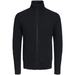 Sweat-shirt Jack & Jones Perfect Knit Zip Cardigan Noir