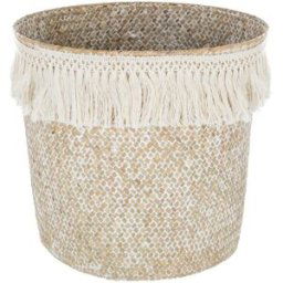 3S. x Home Panier Roseau Frange Été unisex