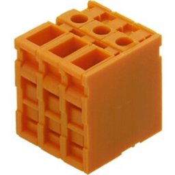 Bornier à vis Weidmüller TOP4GS11/180 6.35 OR 1786280000 4 mm² Nombre de pôles 11 orange 50 pc(s)