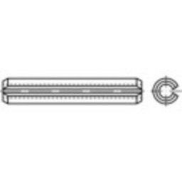 TOOLCRAFT 137139 Goupilles (Ø x L) 30 mm x 90 mm Acier à ressort 1 pc(s)