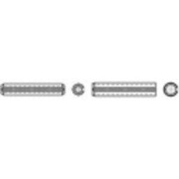 TOOLCRAFT C149374 Goupilles (Ø x L) 10 mm x 12 mm Acier à ressort 50 pc(s)