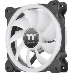 Thermaltake CL-F137-PL12SW-A Ventilateur pour PC noir (l x H x P) 184 x 129 x 162 mm avec éclairage LED, avec commande déclairage RGB