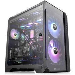 Tour midi Thermaltake View 51 TG ARGB Boîtier PC noir