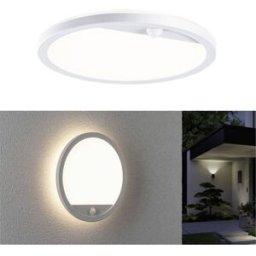 Paulmann Lamina PIR 94662 Applique LED extérieure avec détecteur de mouvement LED 15 W blanc